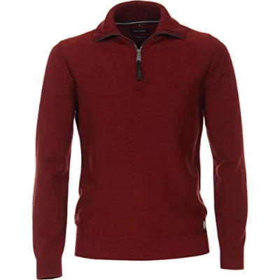 Abbildung von Casamoda Strickpullover, Herren, Größe: XL, Dunkelorange