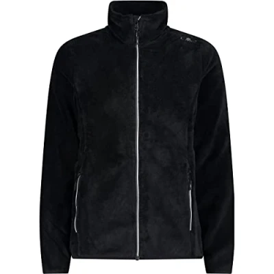 Abbildung von CMP Woman Jacket Fleecejacke, Damen, Größe: 40, Nero graffite