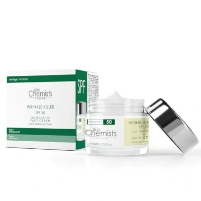 Abbildung von Skin Chemists SPF 50 Wrinkle Killer SUN DAY Moisturiser 60ML Feuchtigkeitspflege, Damen, Größe: 60 ml, Multicolor