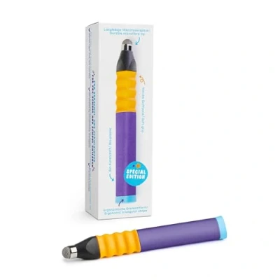 Abbildung von Edurino Ergonomischer Eingabestift I Special Edition Tablet Stift für Kinder Figuren Lernspiele ab 4 Jahren Stylus Touch Pen (Lila)