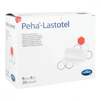 Abbildung von Peha lastotel Fixierbinde 8 cmx4 m 20 St
