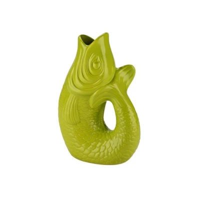 Abbildung von Giftcompany Monsieur Carafon Vase / Karaffe Fisch L lime 2,7l