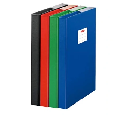 Abbildung von Herlitz 5424007 Heftbox A4 PP, farbig sortiert keine Farbauswahl möglich!