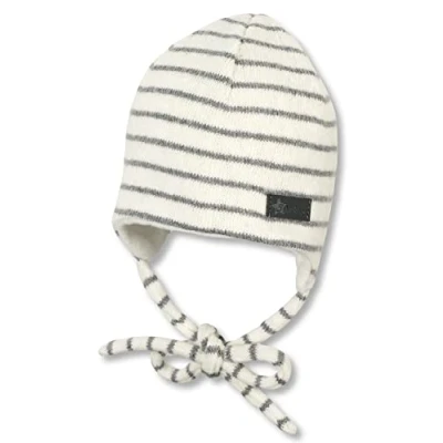 Abbildung von Sterntaler Unisex Kinder Mütze Baby Beanie Streifen, beige, 39