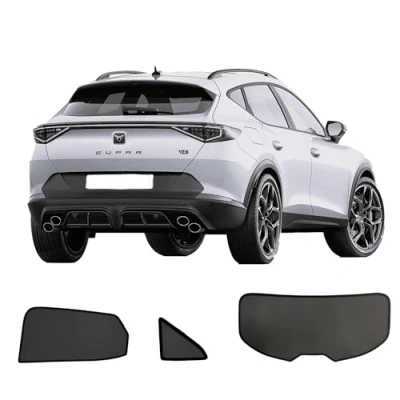 Abbildung von Sonniboy (Sonnenschutz) für die hinteren Seitenscheiben und Heckscheibe CLI10286ABC passend Cupra FORMENTOR SUV, TYP KM, 5 Door, 2020