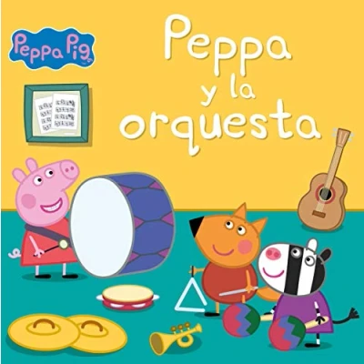 Abbildung von Peppa Pig. Un cuento y la orquesta