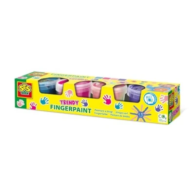 Abbildung von SES Fingermalerei 4col 4x110ml 00392 03920