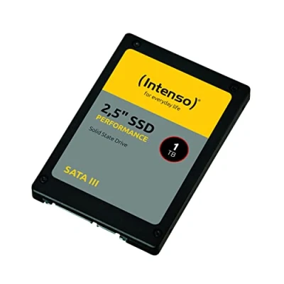 Abbildung von Intenso SSD 2,5&quot; SATA III Performance (1TB) Speicherlösung interne (1000 Gigabyte) intern&quot;, TRIM Unterstützung für hohe Leistung