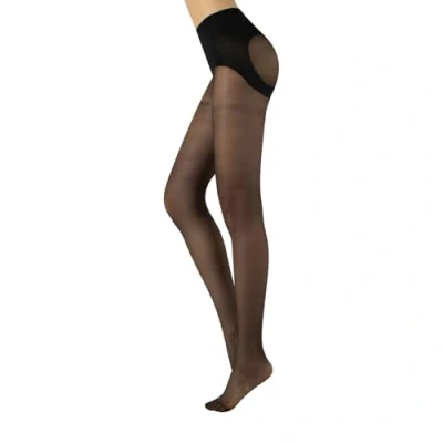 Abbildung von Calzitaly Opaque Tights Recycled YARN 80 DEN Strumpfhose, Damen, Größe: Medium, Black