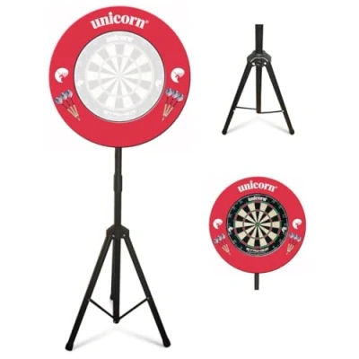 Abbildung von Unicorn Dartmate Tri Stand, mobiler Dreifuß Dartständer