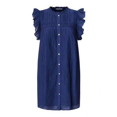 Abbildung von Pepe Jeans Devil Freizeitkleid, Damen, Größe: Small, Ocean blue