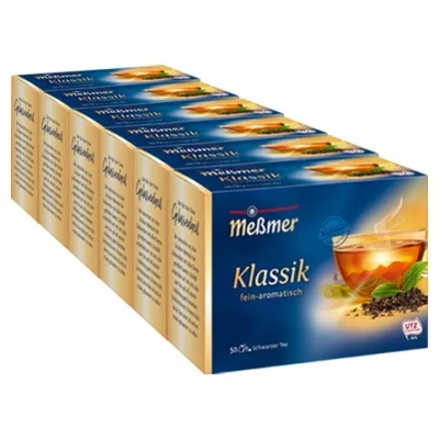 Abbildung von Meßmer Klassik 50 Teebeutel Vegan Glutenfrei Laktosefrei, 87,5 g