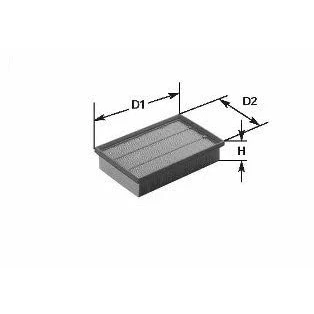 Abbildung von Luftfilter CLEAN FILTERS MA1091
