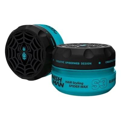 Abbildung von NISHMAN S3 Hair Styling Spider Wax Blau 150 ml XL