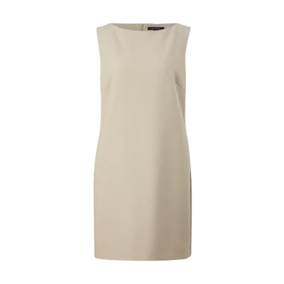 Abbildung von comma À LA Texture Freizeitkleid, Damen, Größe: 38, Helles beige