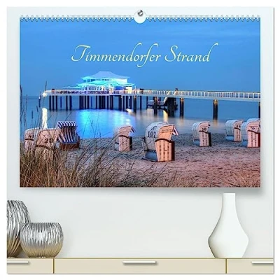 Abbildung von Timmendorfer Strand (hochwertiger Premium Wandkalender 2025 DIN A2 quer), Kunstdruck in Hochglanz