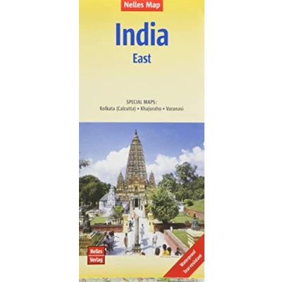 Abbildung von Nelles Map Landkarte India: East: 1:1.500.000 reiß und wasserfest; waterproof and tear resistant; indéchirable et imperméable; irrompible &amp; impermeable (Nelles Map: Strassenkarte)