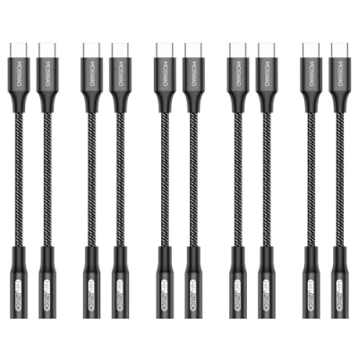 Abbildung von MOSWAG USB Typ C auf 3.5mm Kopfhörer Jack Adapter, Audio Aux Dongle Kabel für Samsung Galaxy S23 S22 S21 S20 Ultra S20+A54 /A34/ A53/ A33/Pixel 8/7a/ 7/6 Pro/iPhone 15/15 Pro Max /15 Plus
