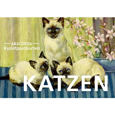 Abbildung von Postkarten Set Katzen: 18 Kunstpostkarten aus hochwertigem Karton. ca. 0,28 pro Karte (Anaconda Postkarten, Band 38)