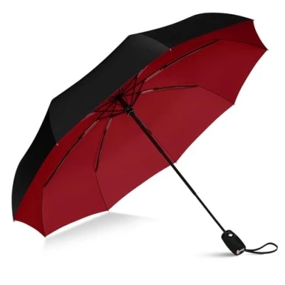 Abbildung von Repel Umbrella Windproof Travel Umbrellas for Rain Easy Auto Open Close, Durable &amp; Compact Umbrella, Strong Fiberglass Frame, Waterproof Canopy Backpack, Purse, Portable