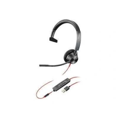 Abbildung von Poly Plantronics Blackwire 3315 M Headset, Mono, USB A und 3,5mm Klinke, Unified Communication optimiert