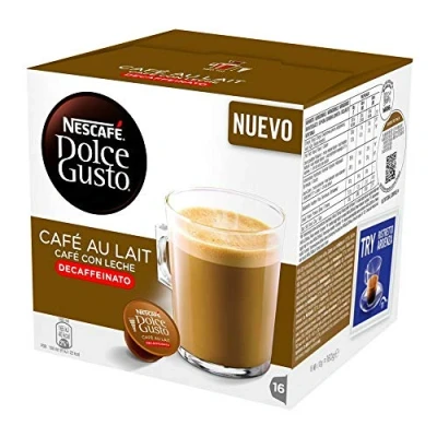 Abbildung von Dolce Gusto Cafe Au Lait Decaf 96 Pods von Shop4Less