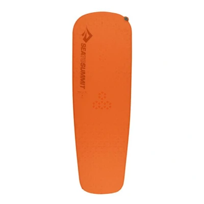 Abbildung von Sea to Summit Ultralight Self Inflating Isomatte Regular Ultraleichte &amp; robuste Schlafmatte Delta Core V Technologie Pillow Lock System 2,5 Jahreszeiten Wandern Orange 550g