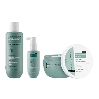Abbildung von Bare Anatomy Anti Dandruff Shampoo and Hair Mask Toner Kit Reduces Upto 100% Paraben &amp; Sulphate Free Women Men (8.4 Oz + 8.4 1.6 Oz)