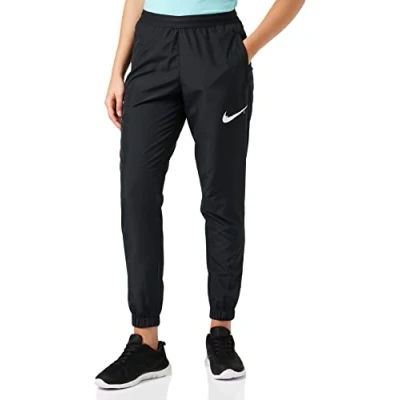 Abbildung von Nike DA1147 010 W NK Swoosh Run TRK Pant Pants Womens Black/Grey Fog/(White) S