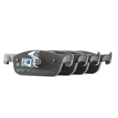 Abbildung von BOSCH 0 986 424 021 Bremsbelagsatz Low Metallic mit Montageanleitung, Kolbenclip RENAULT: CLIO 4 Grandtour, Kasten, Twingo 3 Schrägheck