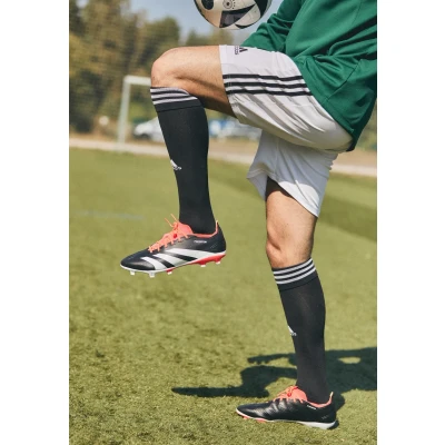 Abbildung von adidas Performance Predator League Fußballschuhe Naturrasen, Herren, Größe: 46, Core black/footwear white/solar red Schuhe