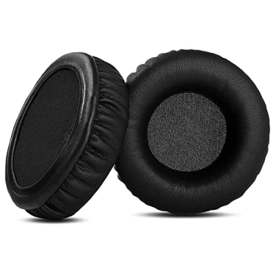 Abbildung von Professionelle Ersatz Ohrpolster, kompatibel mit JBL Synchros E50BT E50 S500 S700 Headset Kopfhörer Ohrpolster weichem Protein Leder/Memory Schaum