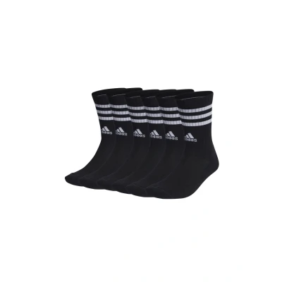 Abbildung von adidas Performance 6 PACK Unisex Sportsocken, Größe: 49 51, Black