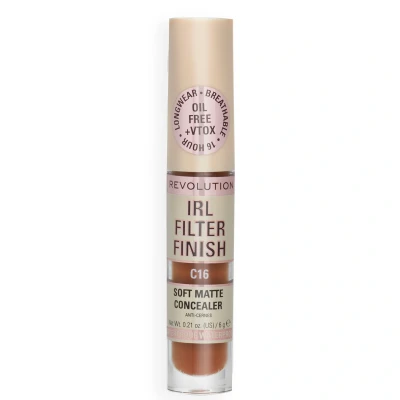 Abbildung von Makeup Revolution, IRL Filter Finish Concealer, Mittlere bis volle Deckkraft, C16, 6g