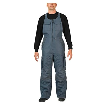 Abbildung von Arctix Herren Men&#039;s Tundra Ballistic Bib Overall w/Added Visibility Schneehose, Stahl, Größe S