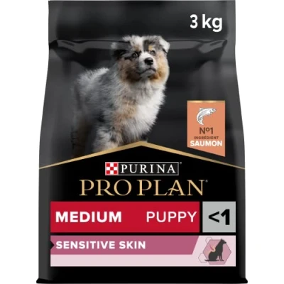 Abbildung von Pro Plan Dog Puppy Medium Breed Sensitive Lachs Hundefutter 3 kg...