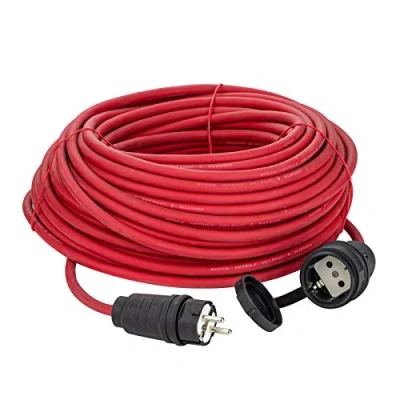 Abbildung von DEMA 40m Verlängerungskabel H07RN F 3x1,5 mm² rot