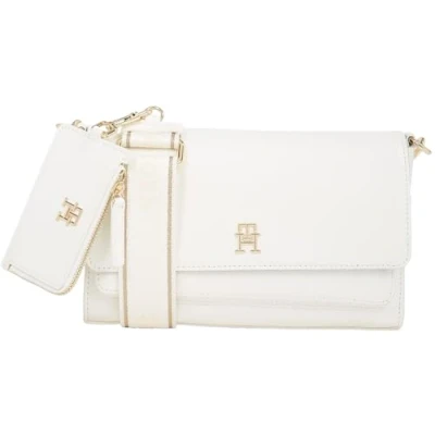 Abbildung von Tommy Hilfiger Crossover SET Umhängetasche, Damen, Größe: One Size, White