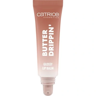 Abbildung von Catrice Butter Drippin&#039; Glossy Lip Balm, Nr. 020, Nude, feuchtigkeitsspendend, pflegend, glänzend, strahlend frisch, vegan, ohne Parabene, Mikroplastikpartikel, Nanopartikel frei, 1er Pack (10ml)