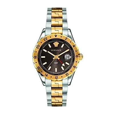 Abbildung von Versace Unisex Erwachsene Analog Quarz Uhr mit Edelstahl Armband V11040015