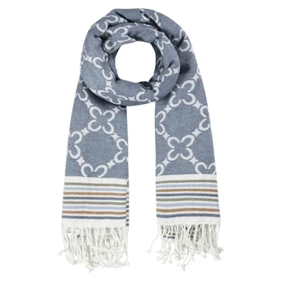 Abbildung von Codello MIT Logoprint AUS Reiner Strandtuch, Damen, Größe: One Size, Blau