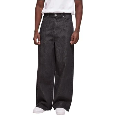 Abbildung von Urban Classics Loose Jeans Relaxed Fit, Herren, Größe: 28, Realblack washed