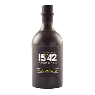 Abbildung von The Original 1542 Gin Woodmaster London Dry 42% vol. Gold World Spirits Awards 2018 Handcrafted Distilled Vintage Austria Hauseigenen Botanicals Waldgin (0,5)