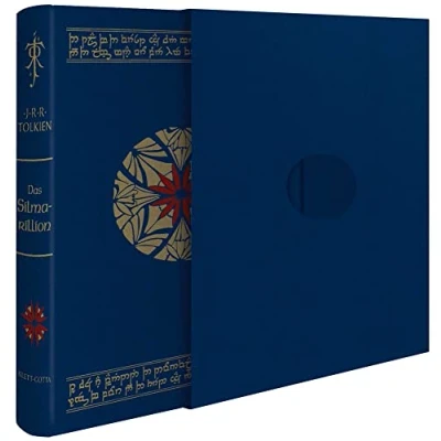 Abbildung von Das Silmarillion: Lederausgabe Luxusausgabe in blauem Leder