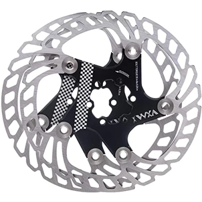 Abbildung von YBEKI Fahrrad Bremsscheibe 140mm 160mm 180mm 203mm 2 Stück Schwimmbremse für Rennrad, Mountainbike, MTB, BMX