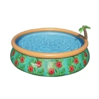Abbildung von Bestway Fast Set 57416, 9677 l, Gerahmter/aufblasbarer Pool, Erwachsener &amp; Kind, Mehrfarbig, 24,2 kg