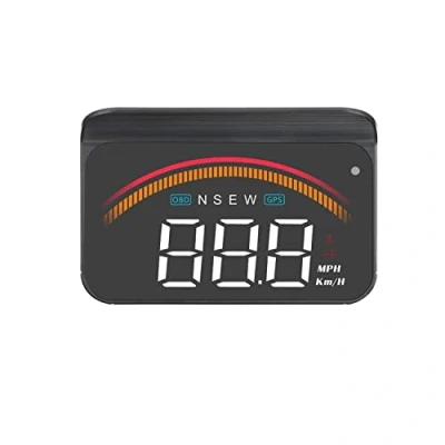 Abbildung von Head up Display Auto iKiKin HUD GPS OBD dual Interface Universal Digital Tachometer Km/h/MPH Windschutzscheibenprojektor für alle Fahrzeuge