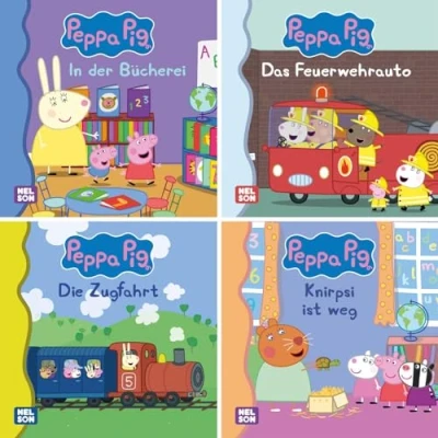 Abbildung von Maxi Mini Box 42: Peppa Pig (4x5 Exemplare): Im Mitnahme Format ab 3 Jahren (Nelson Mini: Maximaler Vorlesespaß!)