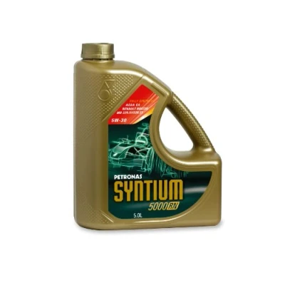 Abbildung von Petronas SYNTIUM 5000 RN 5W30 Synthetisches Motorenöl, 5 Liter Flasche