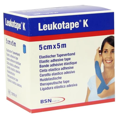 Abbildung von Leukotape K 5 cm blau
